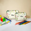 Floral Personalized Kids 2 in 1 Pouch
