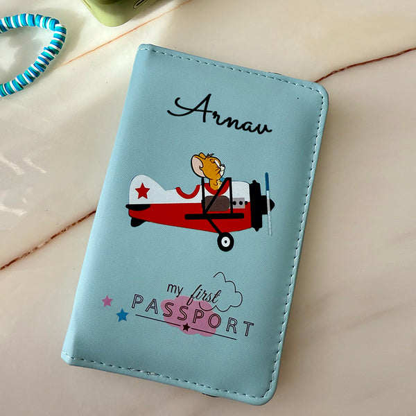 Personalized Heli Passport Kids Cover