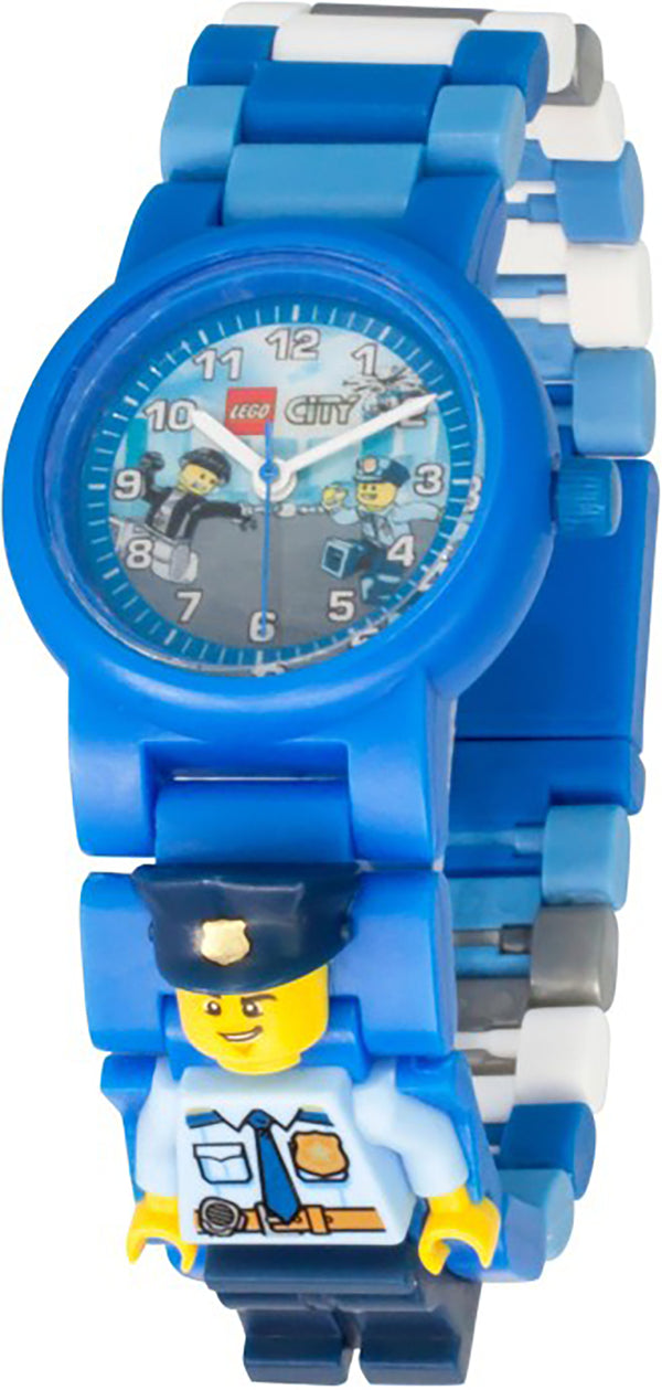 Customized Police Officer Lego Kids Watch