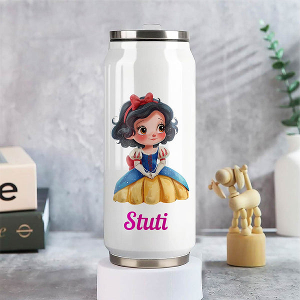 Customized Princess Water Can Sipper Bottle