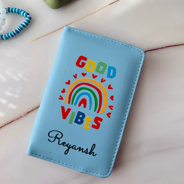 Personalized Rainbow Passport Kids Cover