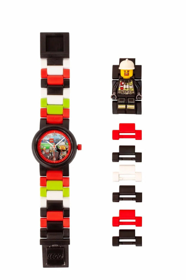Customized Red Lego Kids Watch
