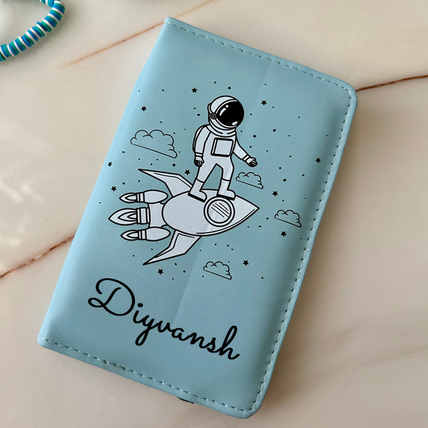 Personalized Space Passport Kids Cover