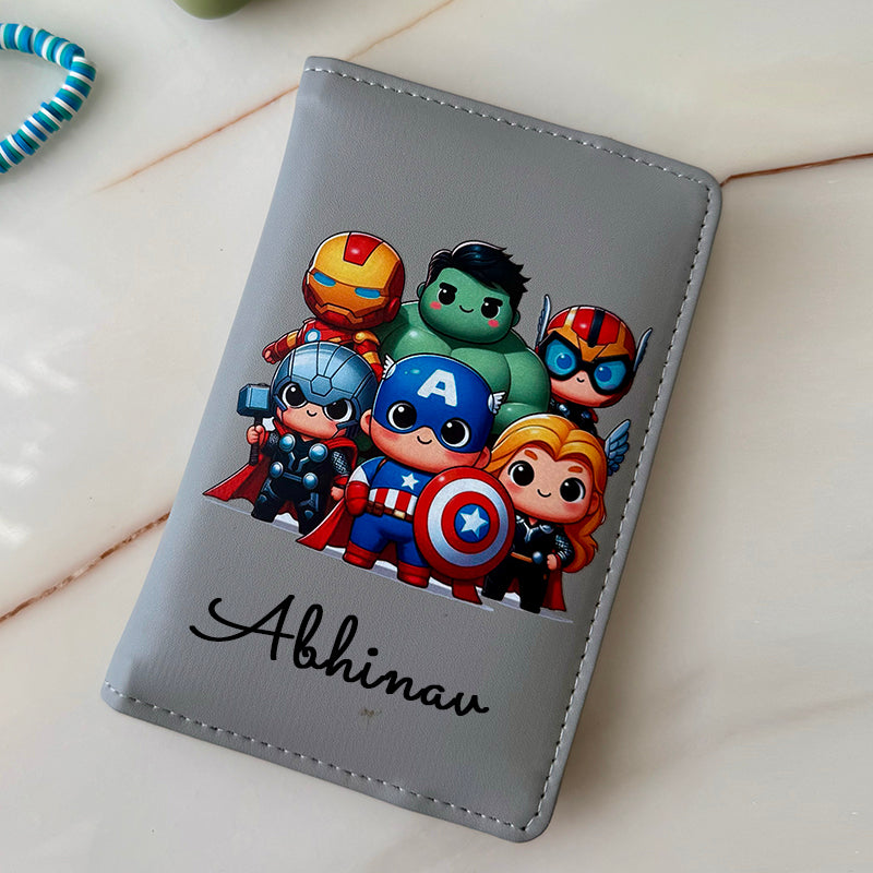 Personalized Superhero Passport Kids Cover