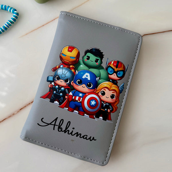 Personalized Superhero Passport Kids Cover