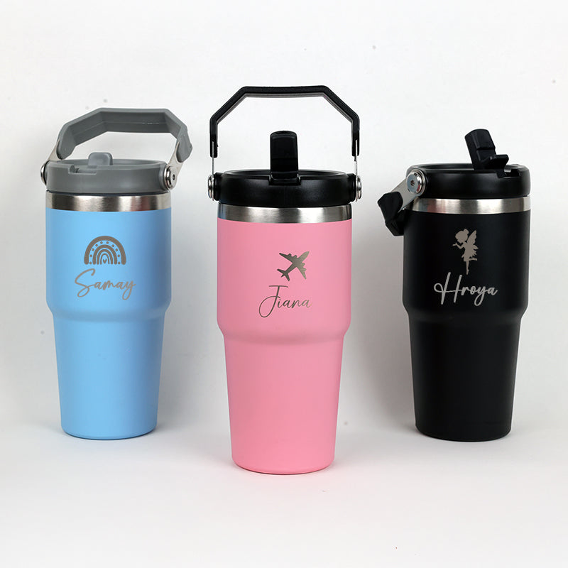Customized Tumbler With Handle Kids Bottle