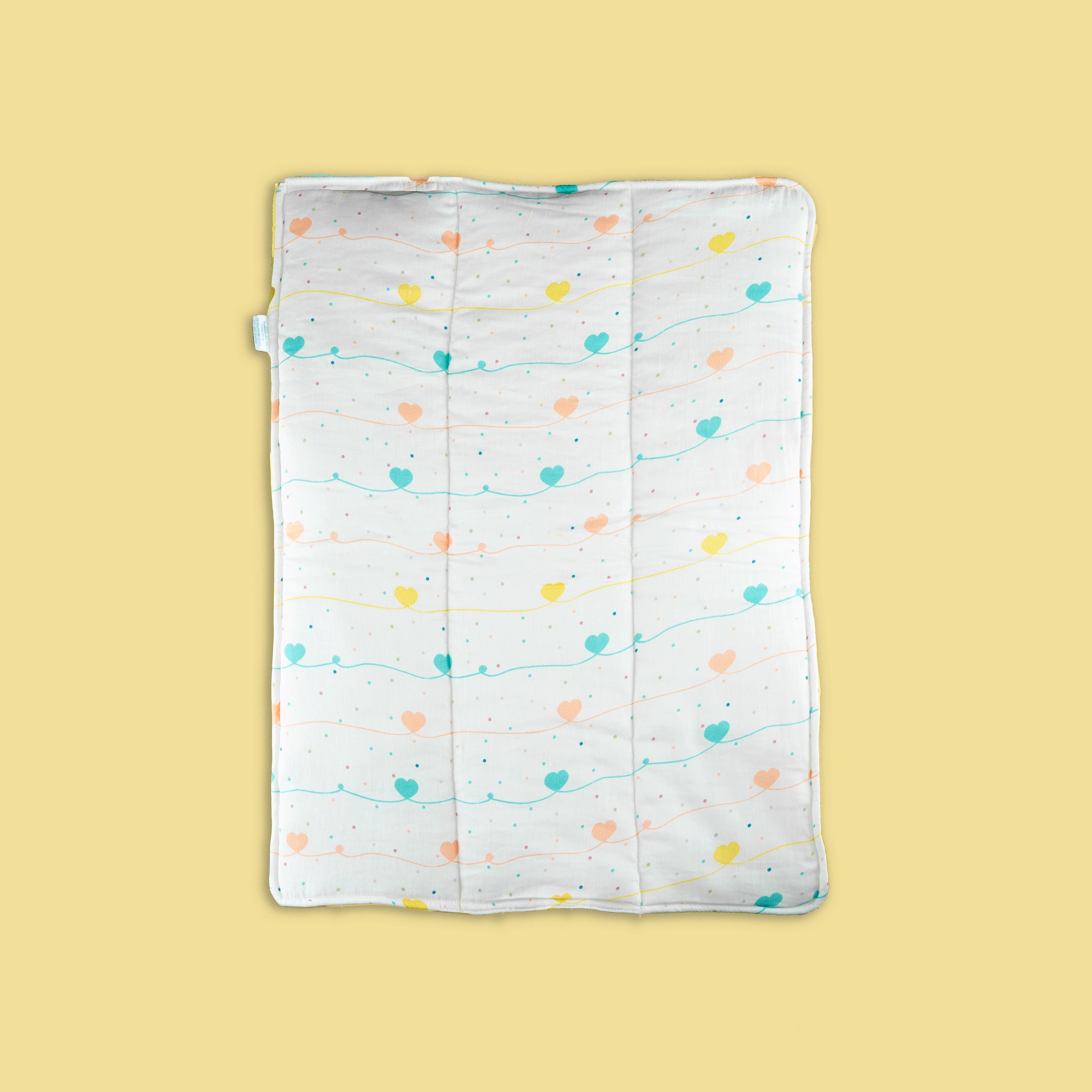 Yellow Mellow Organic Bed Protector/Changing Mat